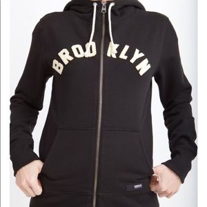 NWT small zip up hoodie - Brooklyn Industries